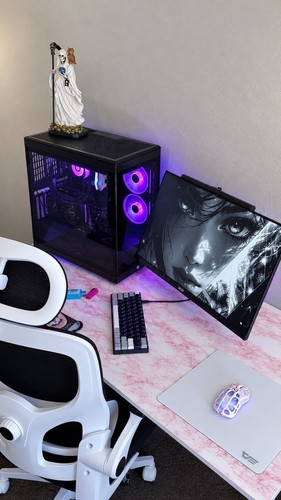 Gaming setup complete - pc,